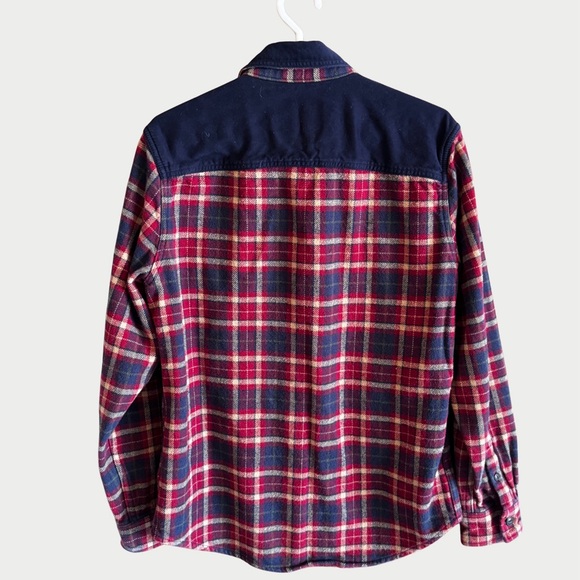 American Eagle Flannel Jacket Large - Picture 2 of 9